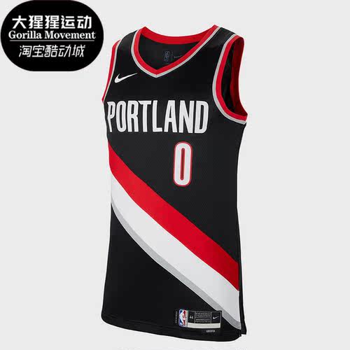 Nike/耐克正品新款利拉德Dri-FIT SW男子透气无袖球衣DN-010
