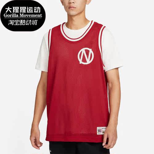 Nike/耐克正品夏季男子篮球运动透气无袖球衣DQ6171-687
