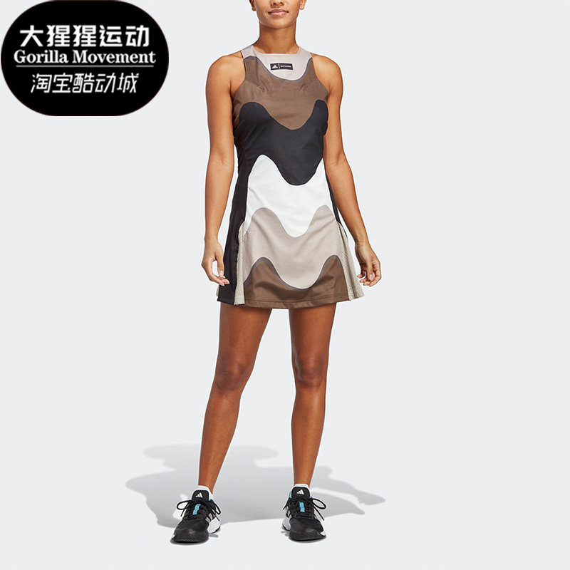 Adidas/阿迪达斯正品夏季新款女子运动网球连衣裙HT3631