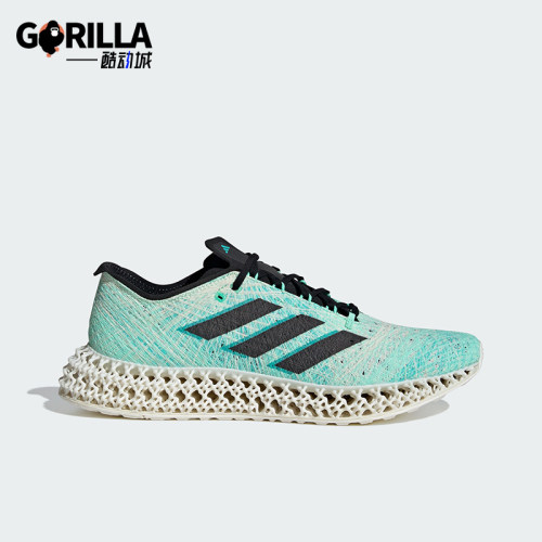 Adidas/阿迪达斯正品新款男女同款回弹透气系带跑步鞋ID3504