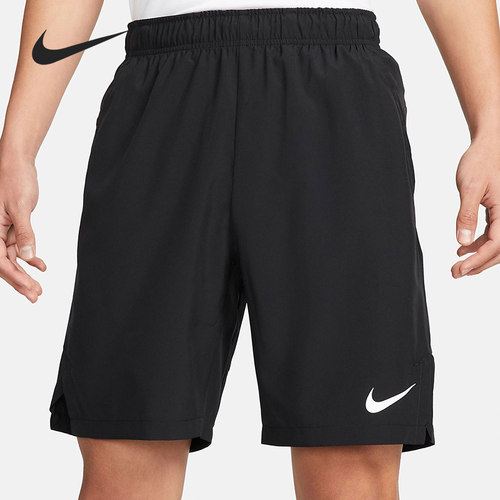 Nike/耐克正品DRI-FIT男子运动跑步透气系带训练短裤DM6618-010