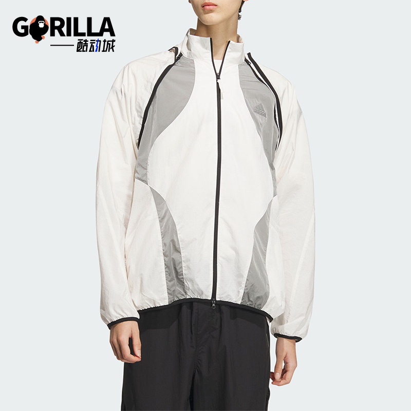 阿迪达斯男士运动休闲夹克外套