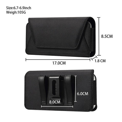 适用vivo折叠Xfold6壳Xfold5穿皮带挂腰包Xfold3保护套牛津编织布