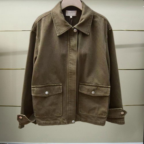 正品2026春季牛仔上衣XSJ0W02B-260