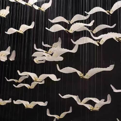 售楼部沙盘吊灯创意艺术造型