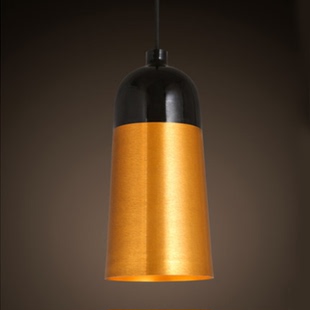 北欧三头餐厅吧台风格 卧室床头简约书房办公室单头铝材吊灯 吊灯