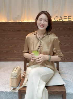 （稀缺货源）火桐hooton高定系列重磅24姆米连帽真丝夹克YT3020