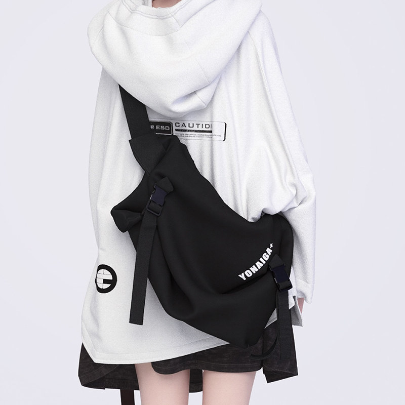 YONAIGA+原创韩系ins潮尼龙工装男休闲百搭学生单肩女斜挎包背包,箱包皮具/热销女包/男包,通用款女包,淘宝优惠券,粉丝福利购,淘宝优惠卷