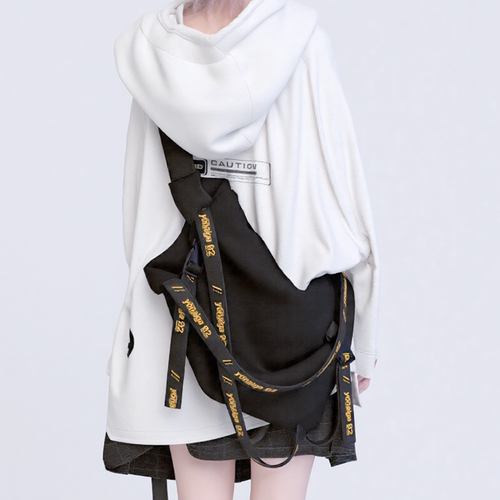 ins街头工装百搭轻便尼龙背包