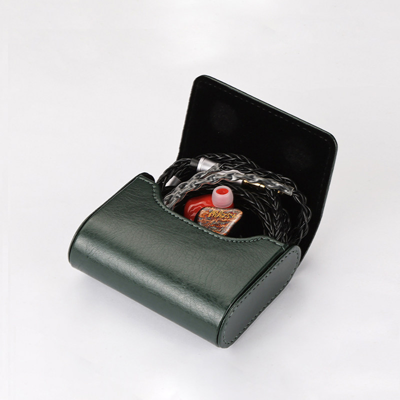 耳机收纳包适用于索尼铁三角森海耳机便携保护套皮质包耳塞抗压盒