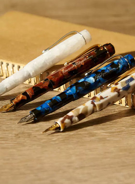高档简约办公短钢笔KAWECO