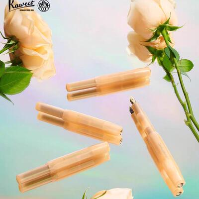 金麟色杏橙收藏家系列送礼钢笔