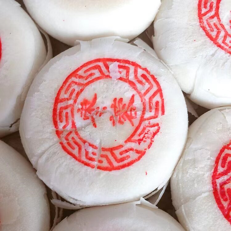 唐山乐亭特产四季香月饼白皮酥皮掉翻毛老式传统月饼油炒面糕点果