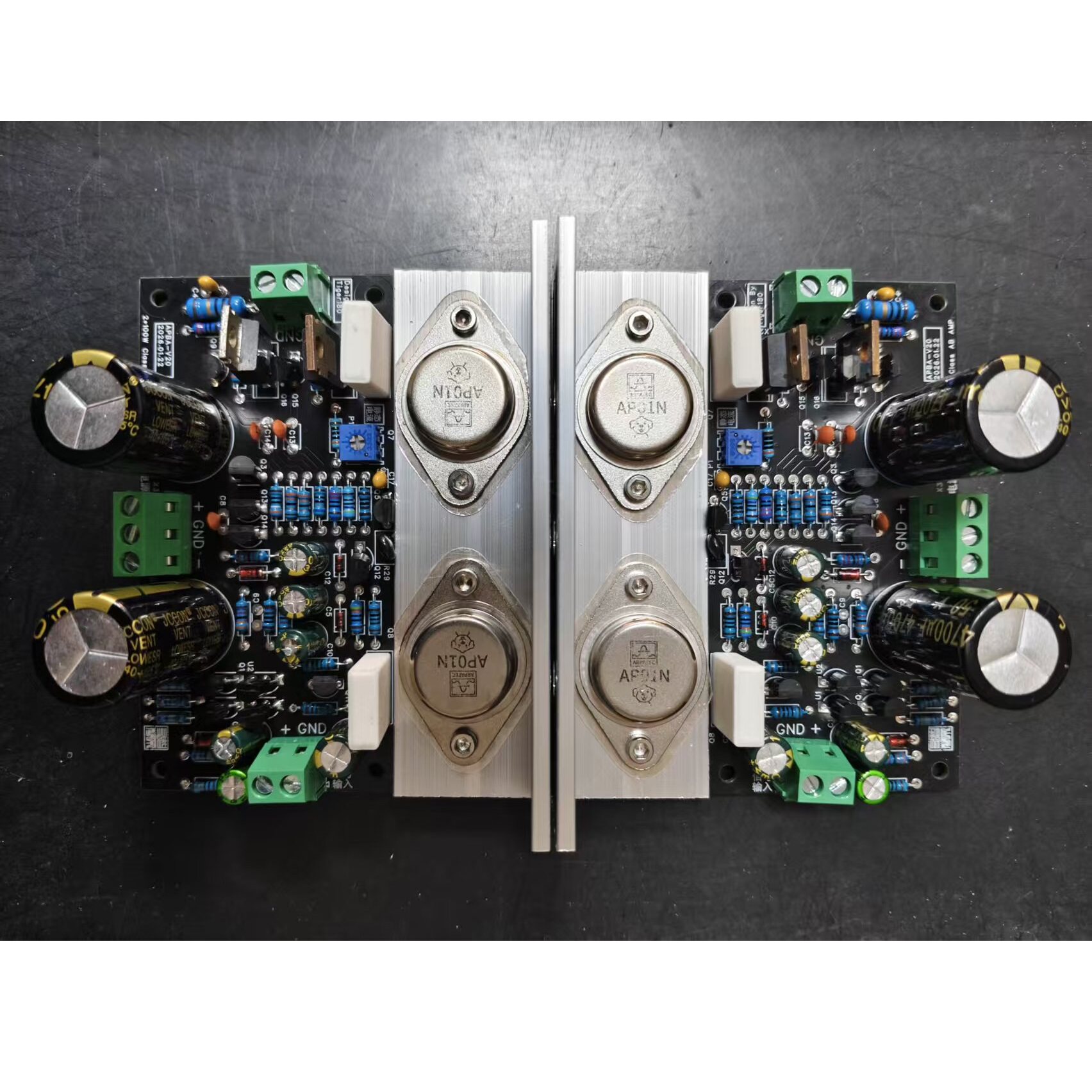 APBA 功放板2*100W 老虎180原创设计