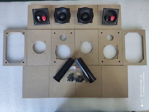 DIY2.25寸全频小音箱非超重低音老虎180所见即所得