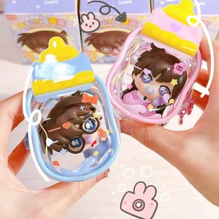 正版名侦探柯南Baby萌芙芙基德盲盒摆件周边公仔手办挂件玩偶女生