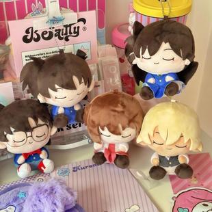 灵动创想名侦探柯南歪头贴贴 睡觉毛绒怪盗基德周边礼物手办盲盒