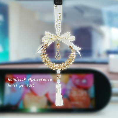 2023新款汽车挂件 水晶葫芦车用装饰吊坠挂件 创意车载后视镜车挂
