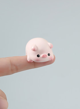 汽车显示屏电脑装饰摆件可爱小巧