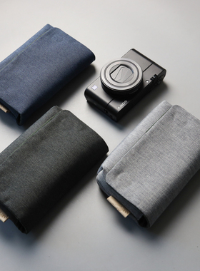 Mekee尼龙相机收纳包适用于GR4 GR3X GR3 GR2 RX100M7 G7X3 CCD