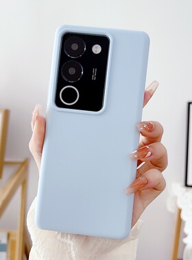 vivos17手机壳液态硅胶s18e保护套全包防摔s19/s16保护壳软壳s30男女款纯色ultra简约ins款网红x200promini