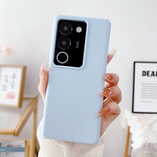 vivos17手机壳液态硅胶s18e保护套s50全包防摔s19 纯色ultra简约ins网红x200promini s16保护壳软壳s30男女款