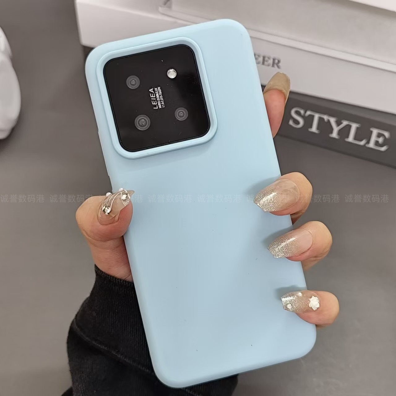 ins风适用小米15手机壳耐脏简约小米15pro液态硅胶纯色全包