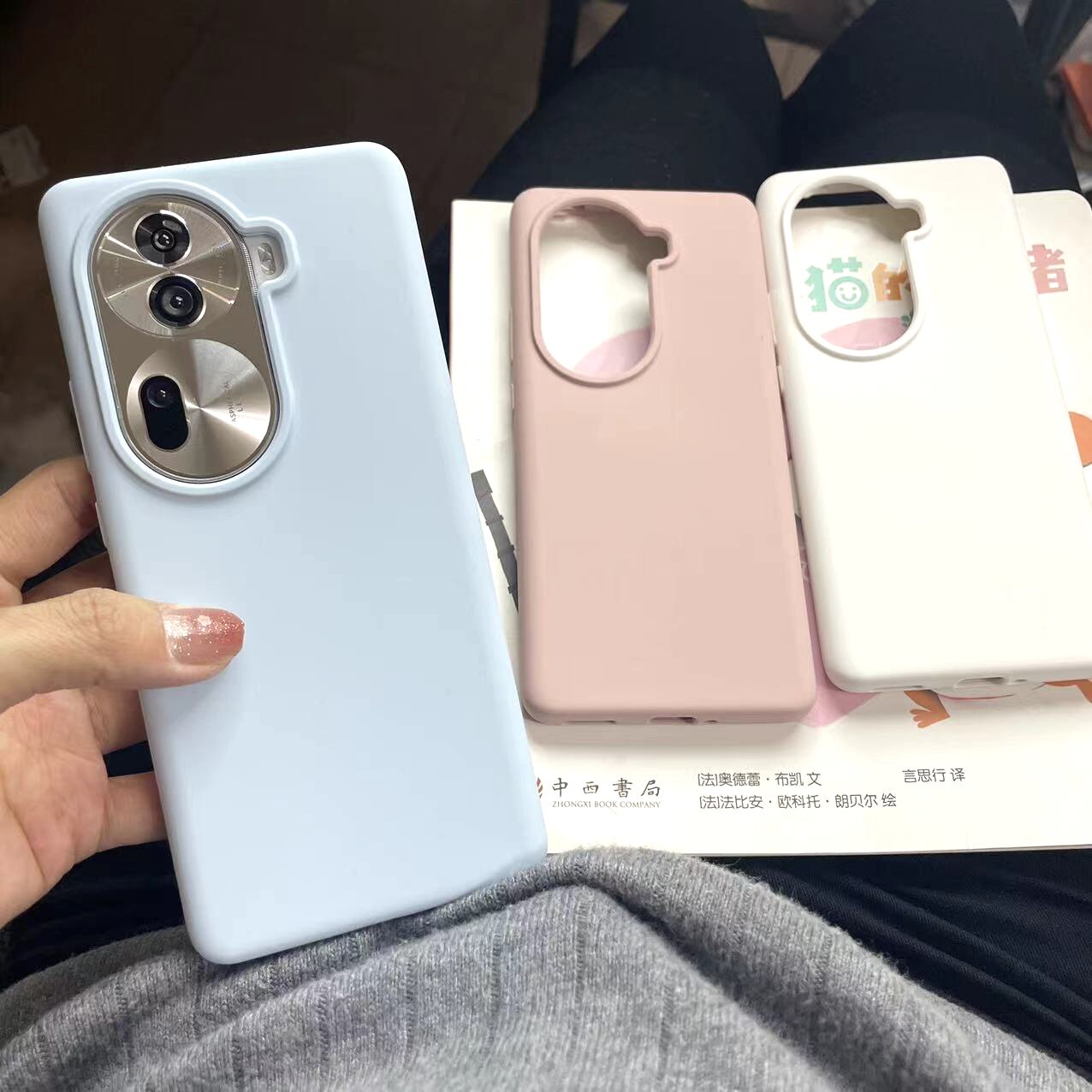 OPPOreno11/12手机壳液态硅胶reno15全包高级14