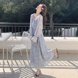 【现货】可变领宽松仙女长裙791-P135-K198，女装连衣裙，浙宝189