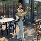 【现货】工装下摆可抽绳外套752-P150-K228,女装短外套,浙宝189,浙宝-网红风 【现货】工装下摆可抽绳外套752-P150-K228,女装短外套,浙宝189,浙宝-网红风