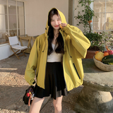 【现货】26春新款连帽户外休闲外套6007-P155-K298，女装风衣，浙宝189