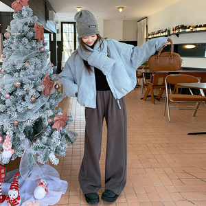 【现货】863-P235-K348围脖领保暖羽绒服（90绒）图片