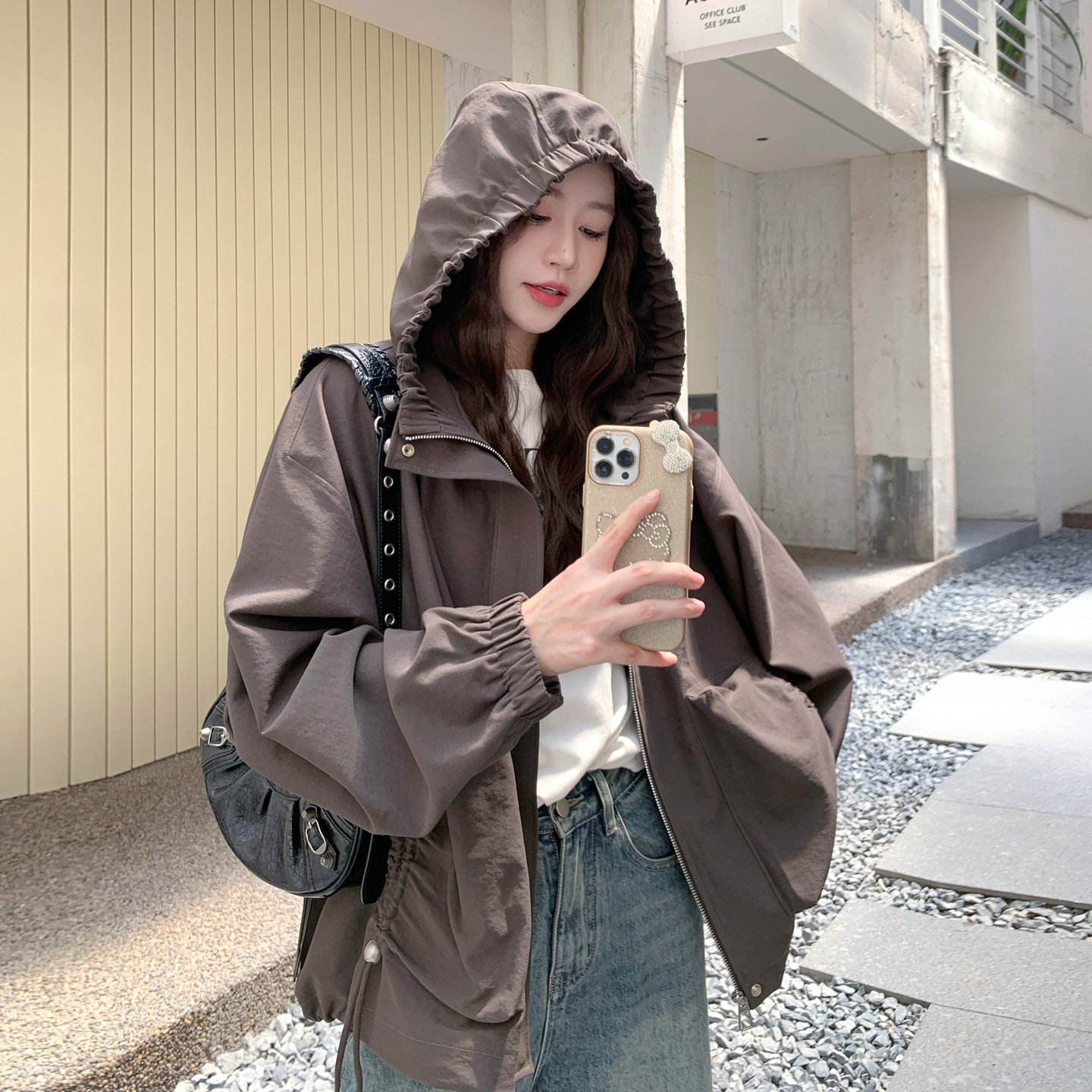 【现货】工装休闲外套8105-P165-K268,女装短外套,浙宝189