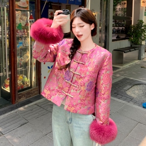【现货】真毛新中羽绒服2700A-P325-K478图片