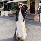 【现货】休闲皮衣8172-P165-K268，女装皮衣，浙宝189