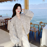 【现货】百搭蕾丝休闲外套6005-P145-K278，女装短外套，浙宝189