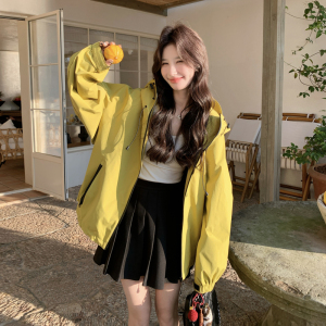 【现货】26春新款连帽户外休闲外套6007-P155-K298，女装风衣，浙宝189