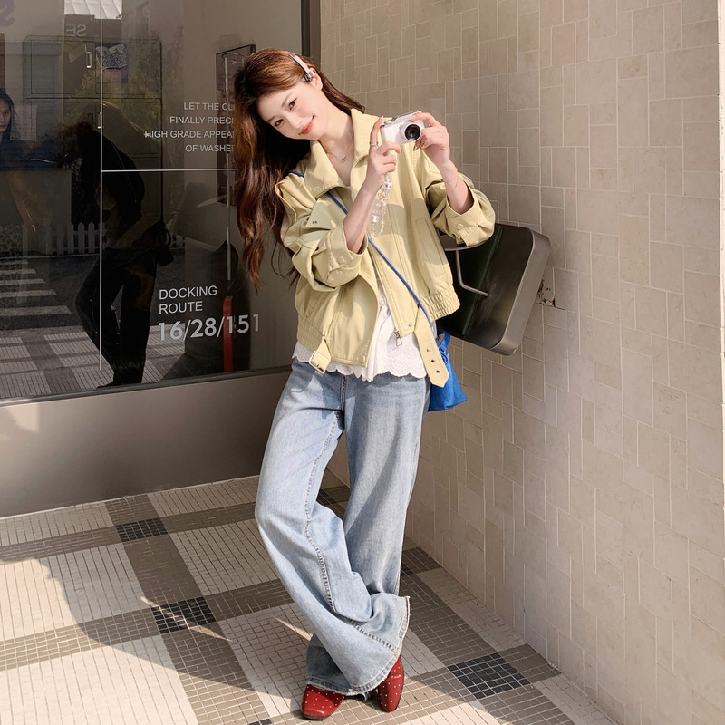 【现货】休闲皮衣8172-P165-K268，女装皮衣，浙宝189