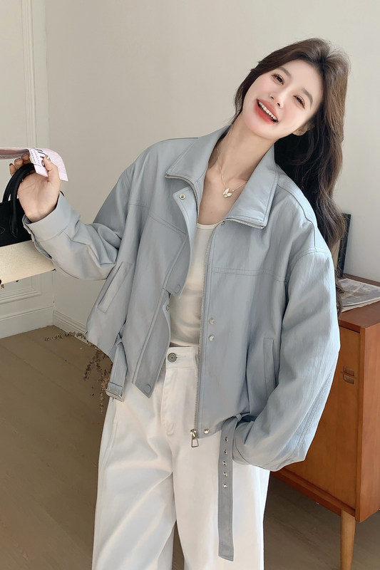 【现货】26春新款休闲皮衣8181-P165-K268,女装皮衣,浙宝189