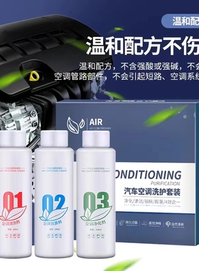 汽车空调蒸发箱可视清洗套装可视化清洗剂免拆除味杀菌三合一全套