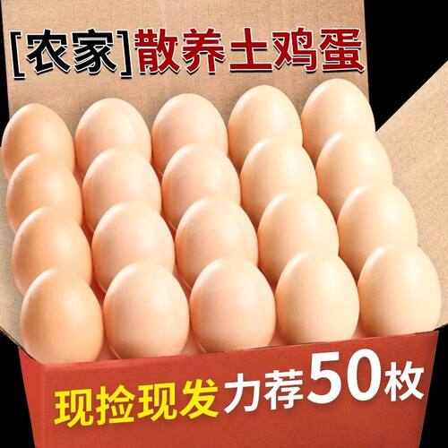 农家散养新鲜营养孕妇营养笨鸡蛋