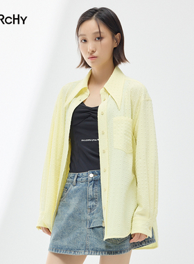 LARCHY来尔佳昵2025春装V领净色连体背心