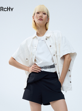 LARCHY来尔佳昵2026春装圆领短袖T恤