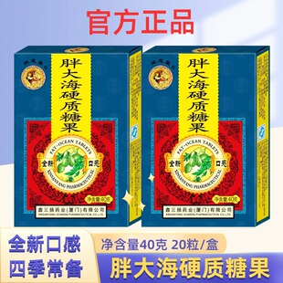 怀恩堂鑫三扬胖大海硬质糖果胖大海含片清凉舒爽薄荷糖40克
