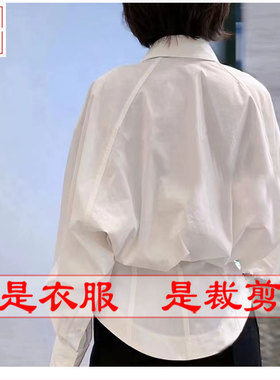 明辉纸样新款春夏时尚样板衬衫缝纫设计DIY裁剪图纸24031