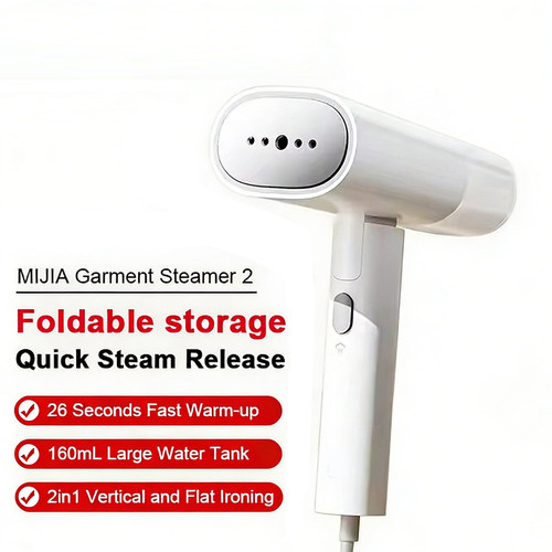 Garment Steamer 2 Handheld Clothes Steam Iron Travel
