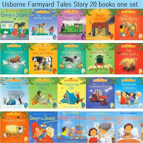 20 picture books children's baby English series farm stories