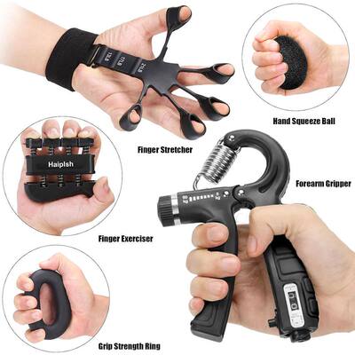 5-60Kg Adjustable Heavy Hand Gripper Fitness Hand Exerciser
