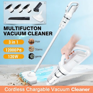 Cordless Chargable Vacuum Cleaner 12000Pa for Pet&Car&Home