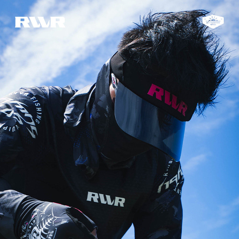 RVVR路亚轻量化无顶帽防晒防紫外线男女户外运动遮阳空顶钓鱼帽